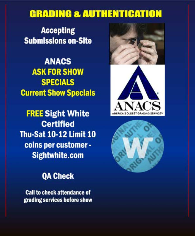 CK Shows Las Vegas Coin Shows Grading